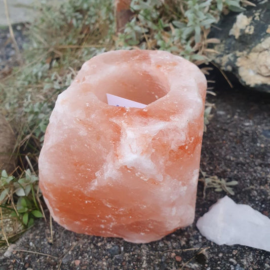 Himalaya salt telysholder orange