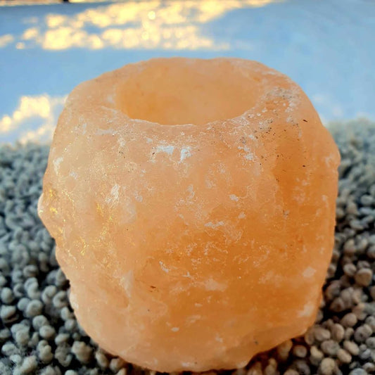 Himalaya salt telysholder orange