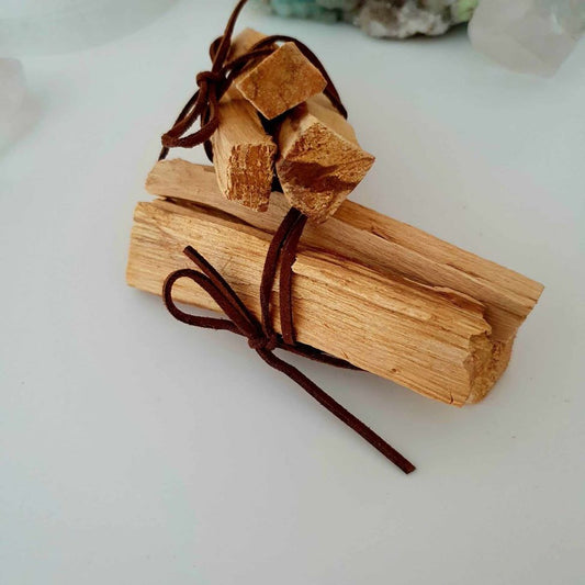 Palo Santo wood smudging