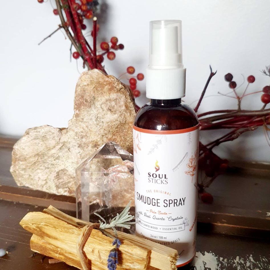 Palo Santo Soul spray med Bergkrystall