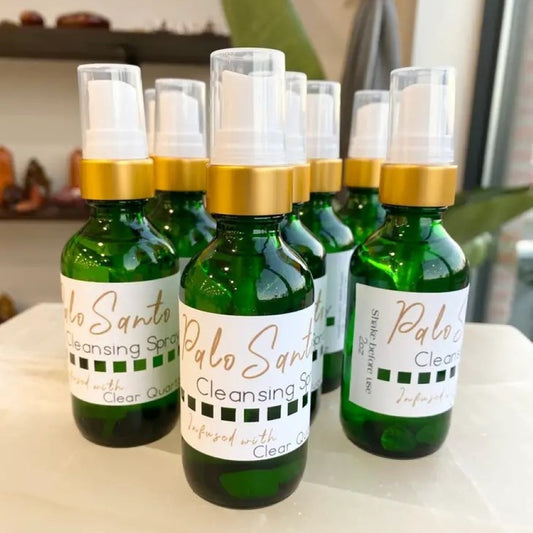 Palo Santo rensespray med Bergkrystall